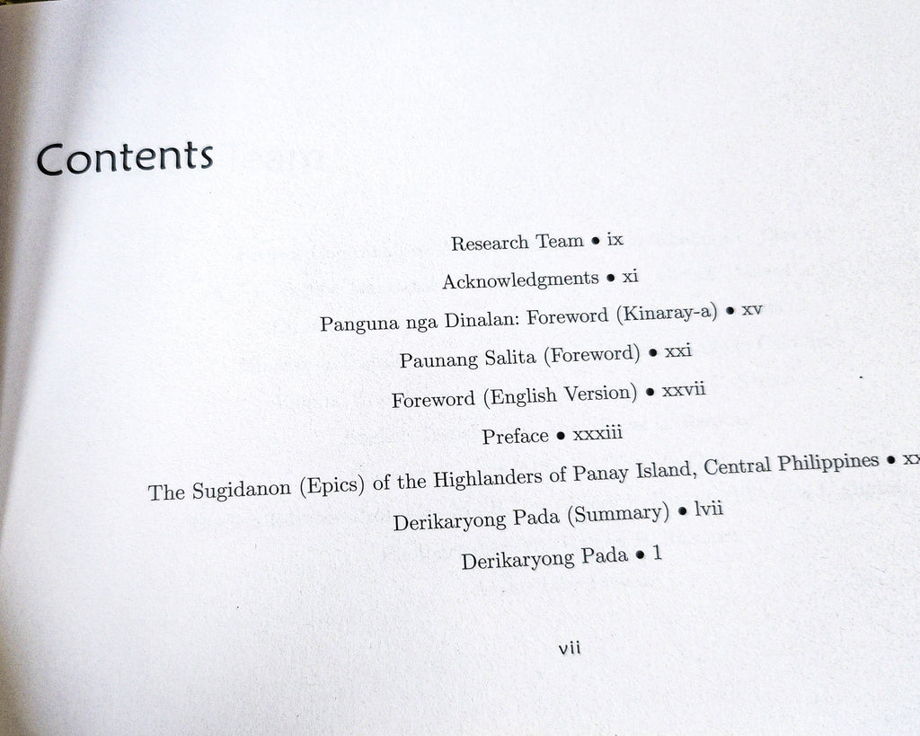 Derikaryong Pada: Sugidanon (Epics) of Panay Book 3