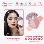 Chu Chu Beauty Heart Blush Duo (PRE-ORDER)