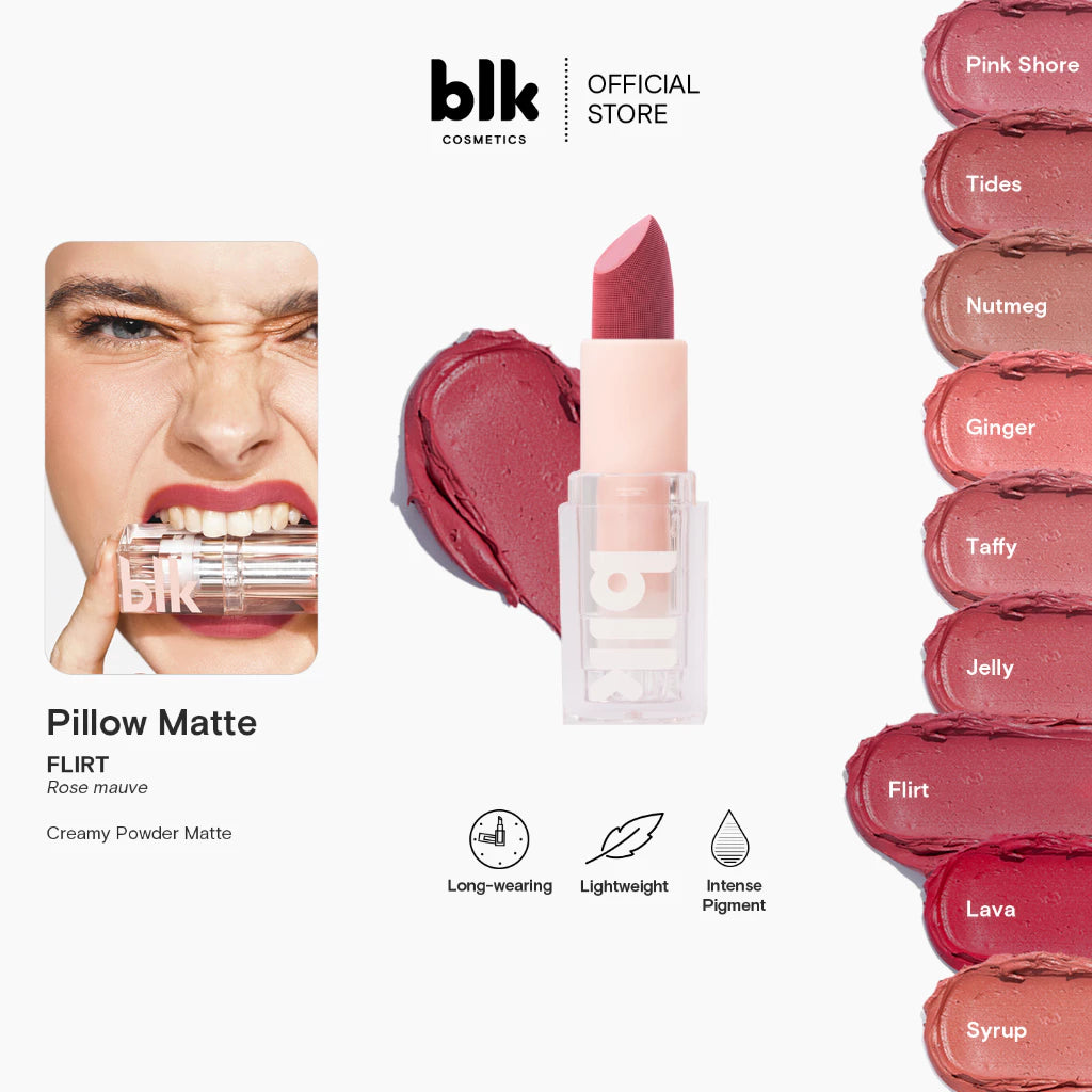 BLK Cosmetics Pillow Matte Lipstick (PRE-ORDER)