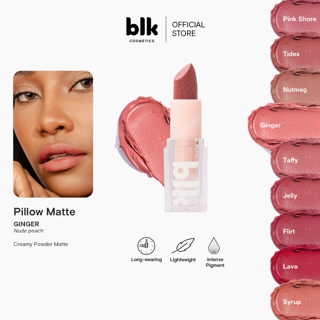 BLK Cosmetics Pillow Matte Lipstick (PRE-ORDER)