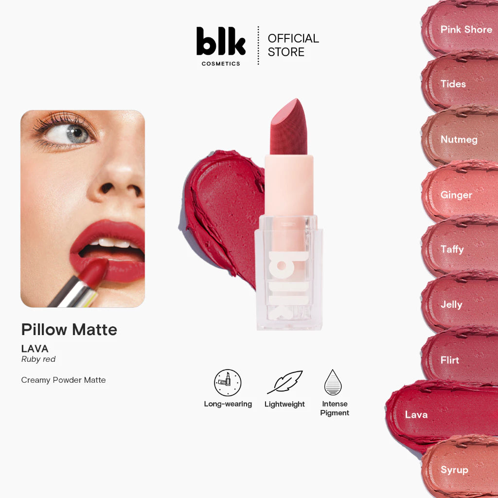 BLK Cosmetics Pillow Matte Lipstick (PRE-ORDER)