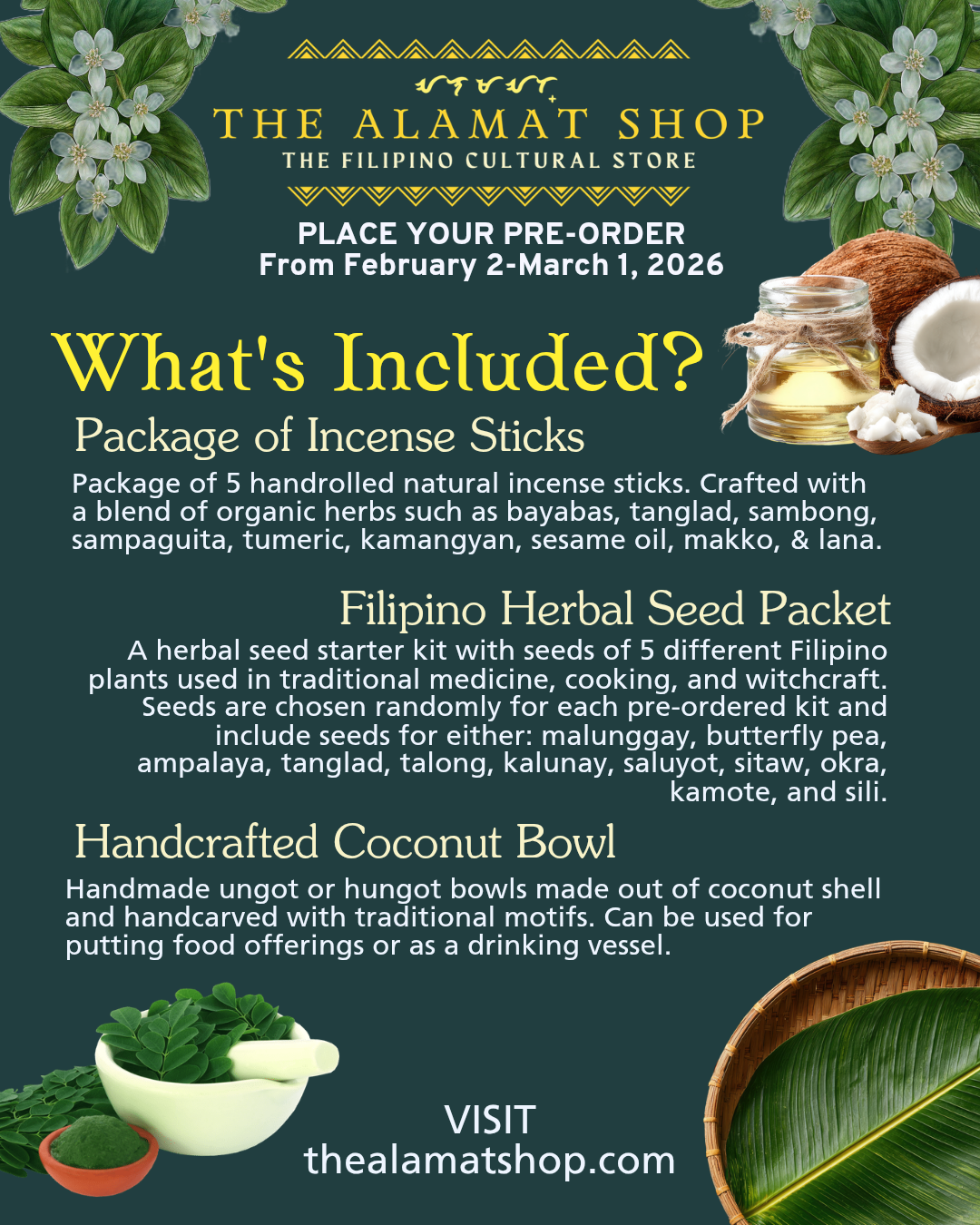 The Filipino-American Folk Magic Kit (PRE-ORDER)
