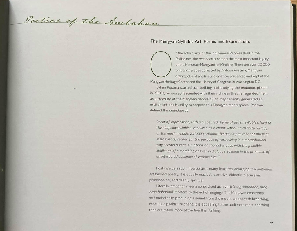 Bamboo Whispers, Poetry of the Mangyan (PRE-ORDER)