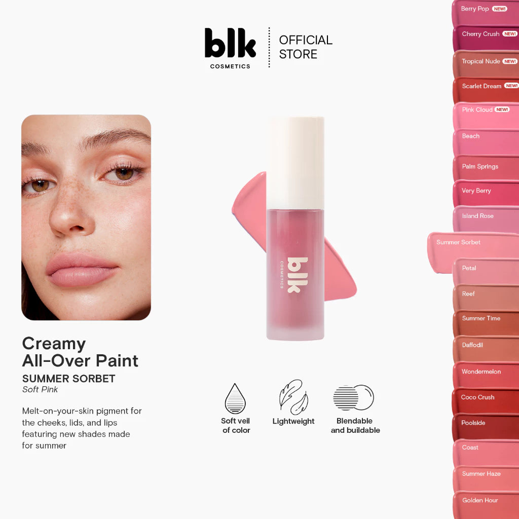 BLK Cosmetics Fresh Creamy All Over Paint (PRE-ORDER)