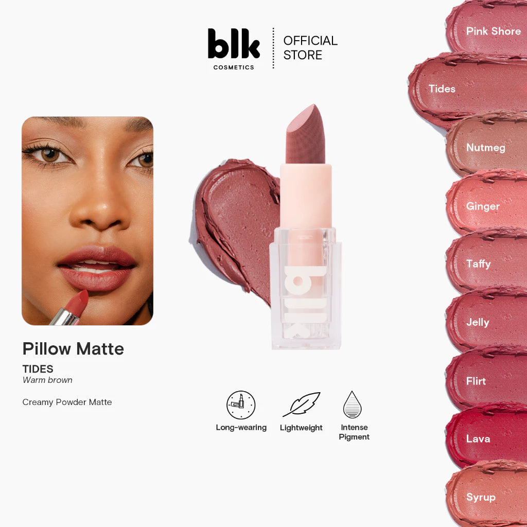 BLK Cosmetics Pillow Matte Lipstick (PRE-ORDER)